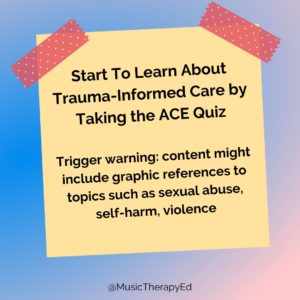 Trauma Informed Care ACE Quiz