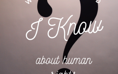 Ethics in practice: Why should I know about human rights & ethics?